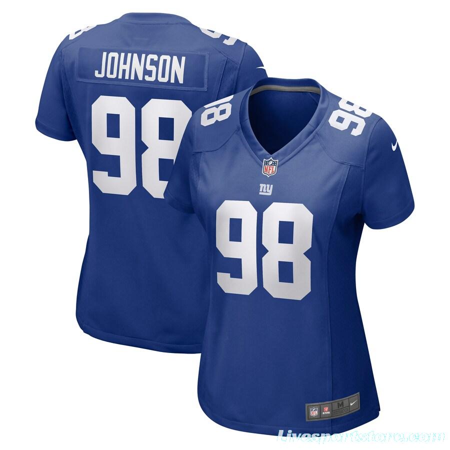 Women's Austin Johnson Royal Player Limited Team Jersey