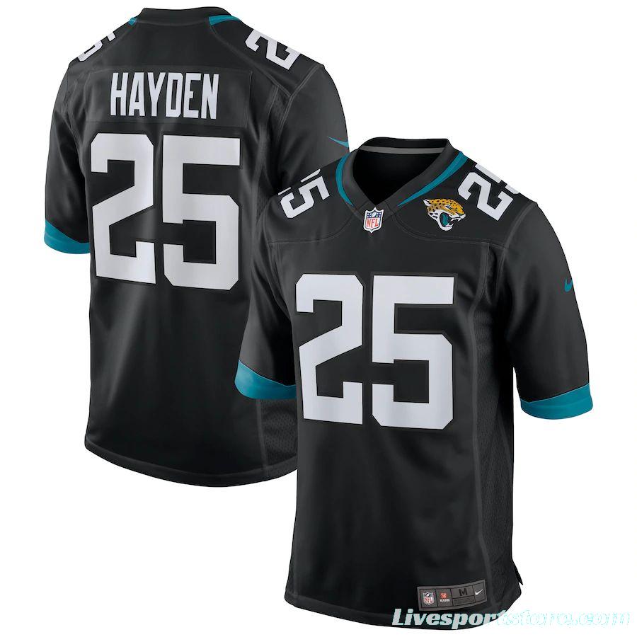 Men's D.J. Hayden Black Player Limited Team Jersey