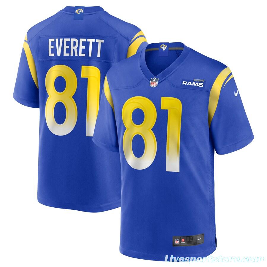 Men's Gerald Everett Royal Player Limited Team Jersey