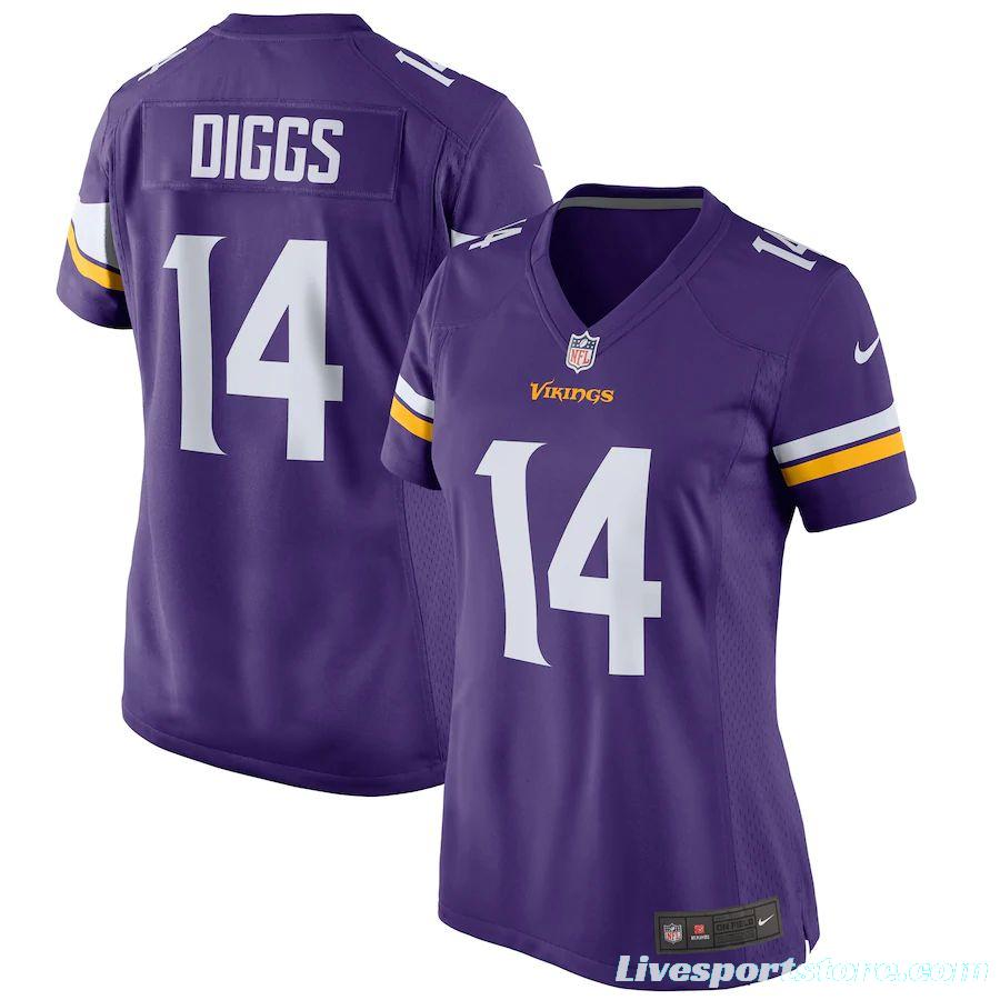 Women's Stefon Diggs Purple Player Limited Team Jersey