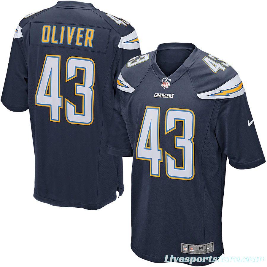 Youth Branden Oliver Navy Blue Player Limited Team Jersey