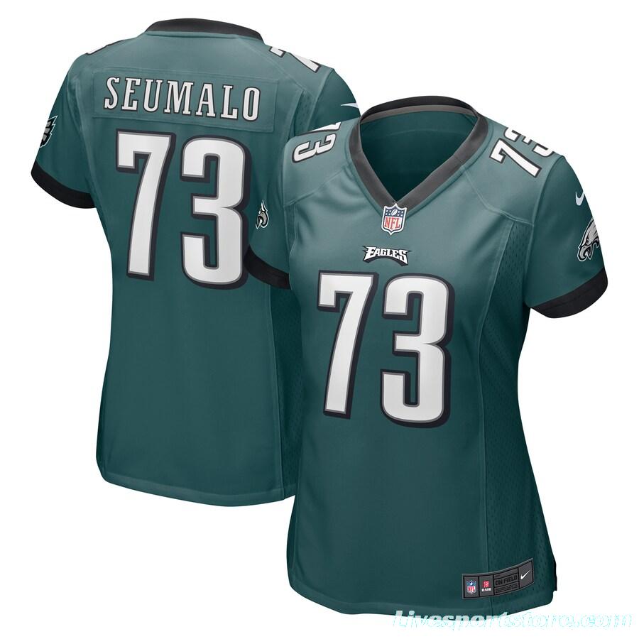 Women's Isaac Seumalo Midnight Green Player Limited Team Jersey