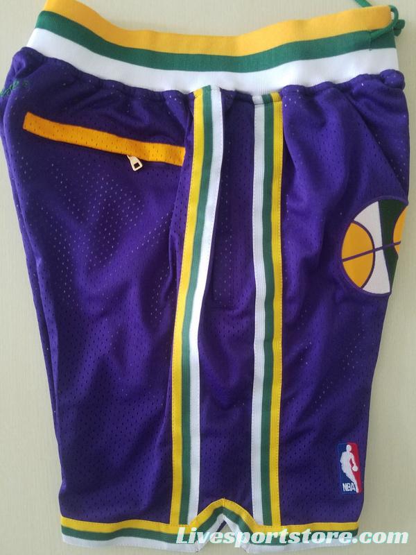 Utah 1993-94 Throwback Classics Basketball Club Shorts