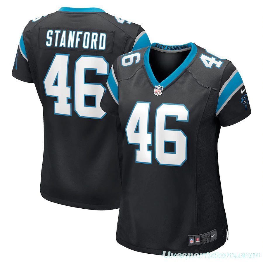 Women's Julian Stanford Black Player Limited Team Jersey