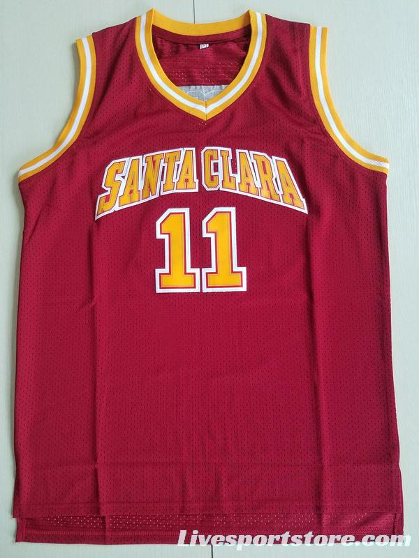 Steve Nash 11 Santa Clara Maroon College Basketball Jersey