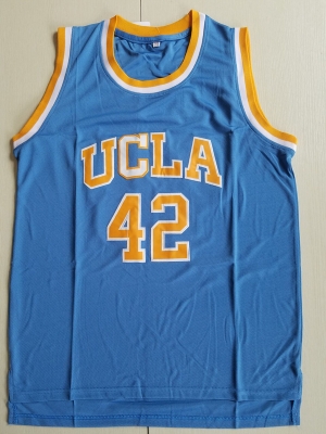 Love 42 UCLA College Light Blue Basketball Jersey