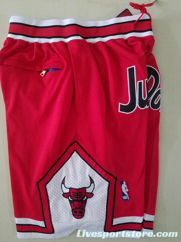 Chicago 1997-98 Throwback Classics Basketball Team Shorts