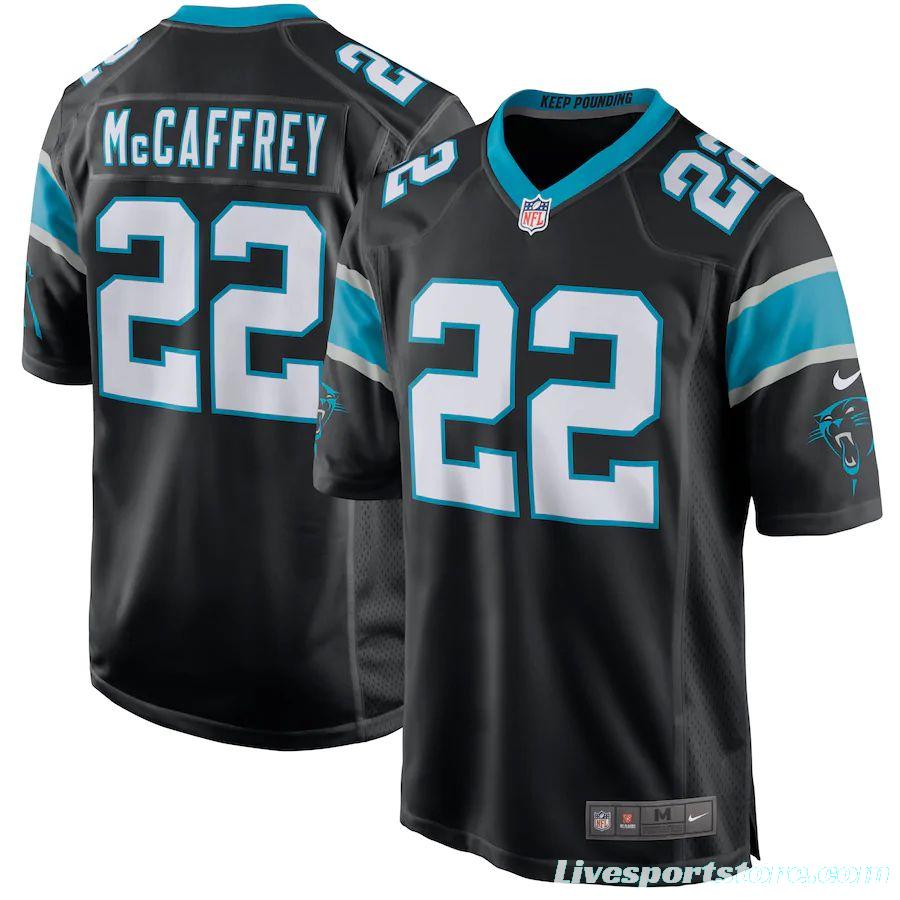 Men's Christian McCaffrey Black Player Limited Team Jersey