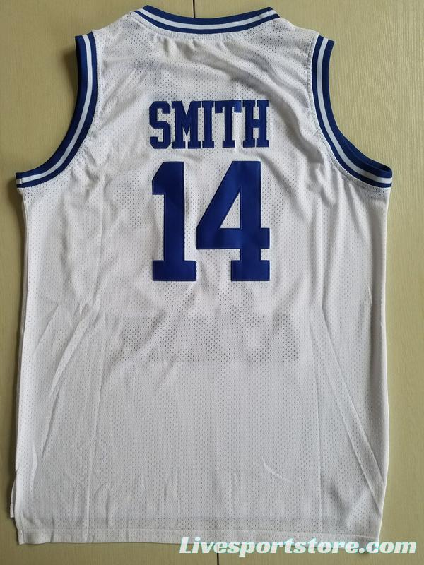 The Fresh Prince of Bel-Air Will Smith Bel-Air Academy White Basketball Jersey