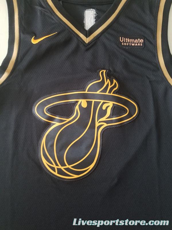 Dwyane Wade 3 Black Golden Edition Jersey