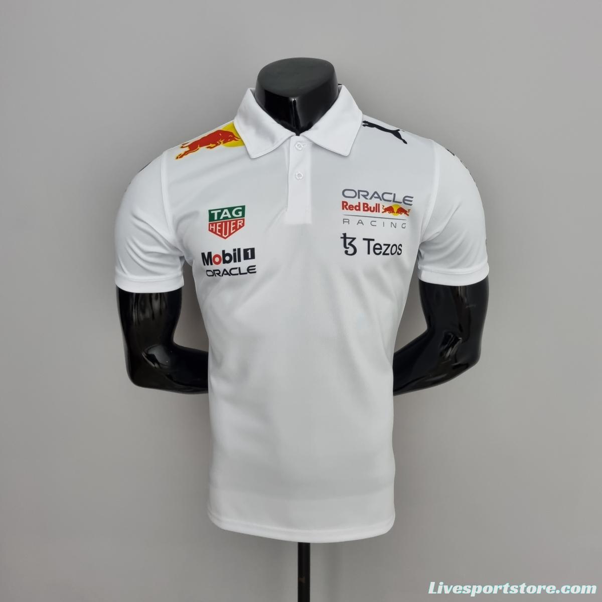 2022 F1 Formula One; Red Bull POLO White