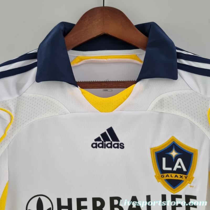 Retro LA Galaxy 2007 HOME  Soccer Jersey