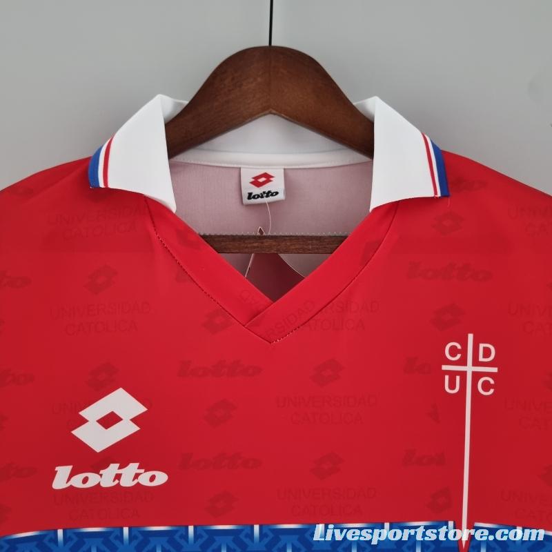 Retro 1996 Deportivo Universidad Católica Third Away Soccer Jersey