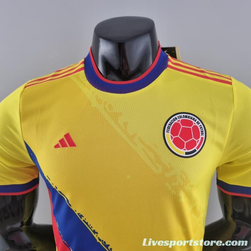 Player Version 2022 Colombia Special Edition Yellow