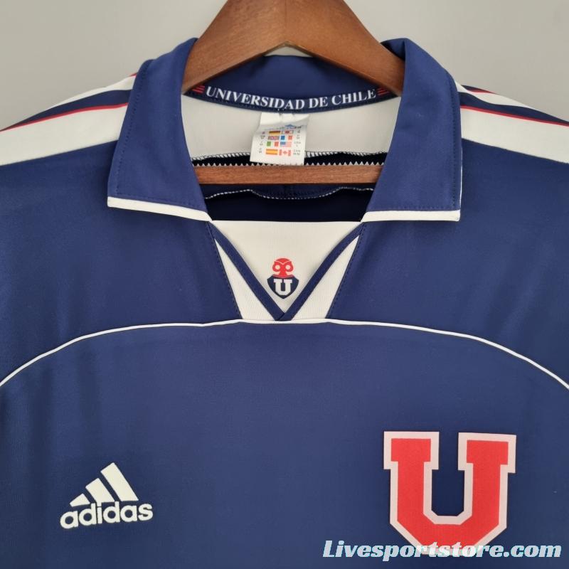 Retro Universidad De Chile 00/01 Home Soccer Jersey