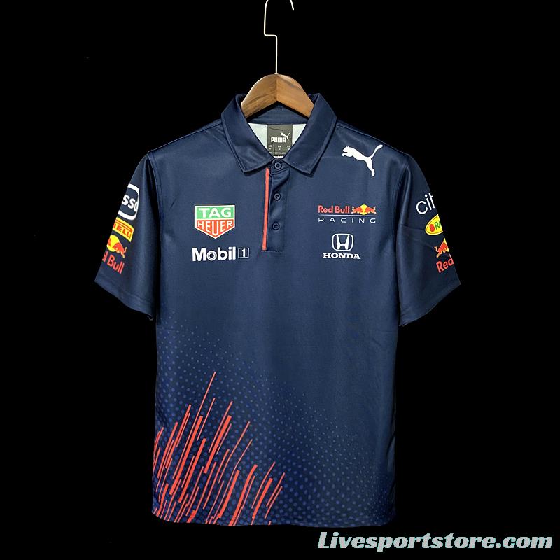 F1 Red Bull Round Neck Racing POLO