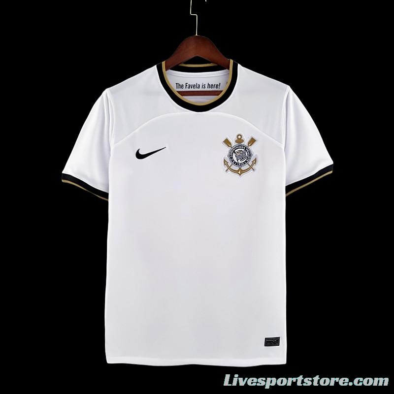 22/23 Corinthians Home  Soccer Jersey