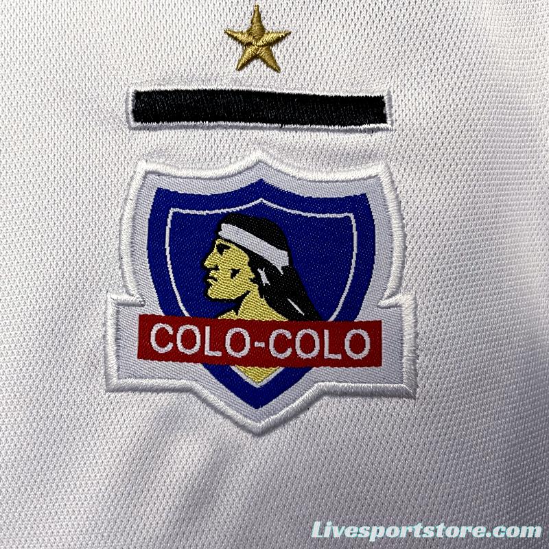 22/23 Colo Colo Home Kids 16-28 Soccer Jersey