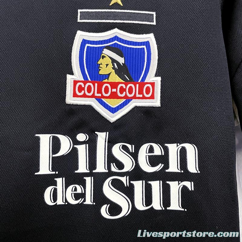 22/23 Colo Colo Training Black Soccer Jersey