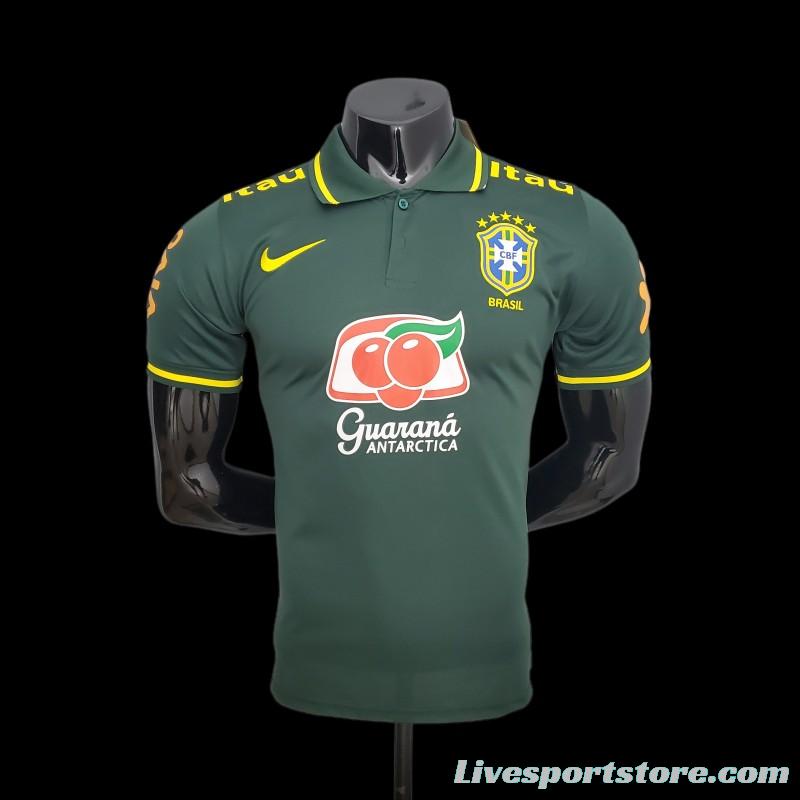 2022 POLO Brazil Pre-match Dark Green