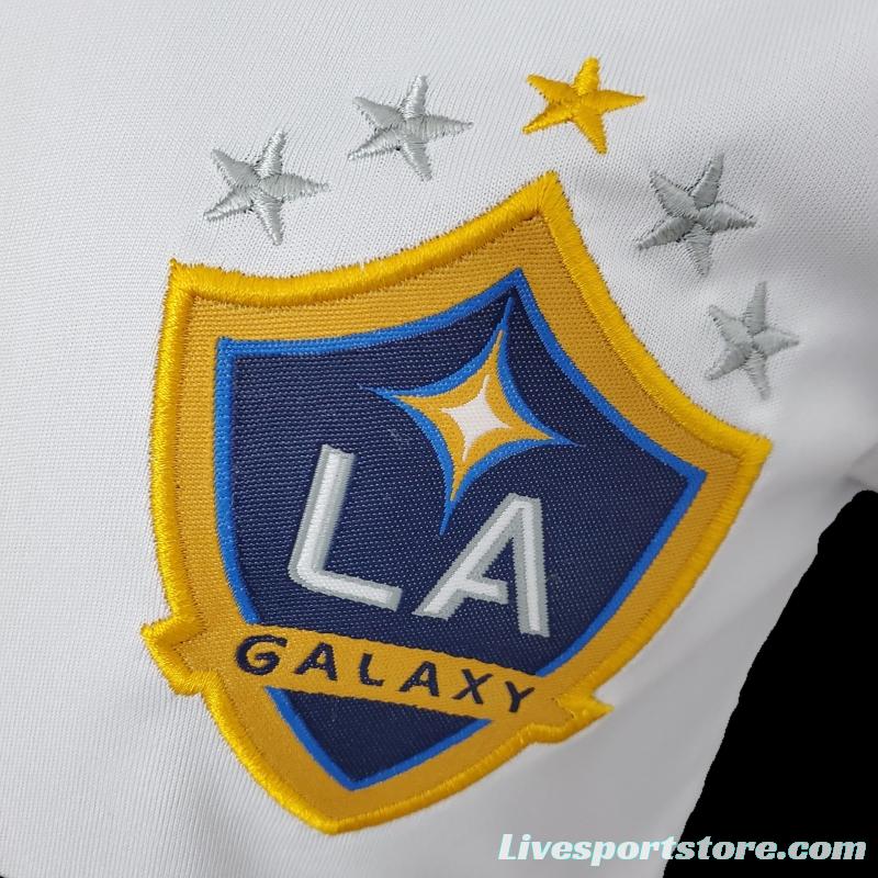 22/23 Kids LA Galaxy Home Size 16-28 Soccer Jersey