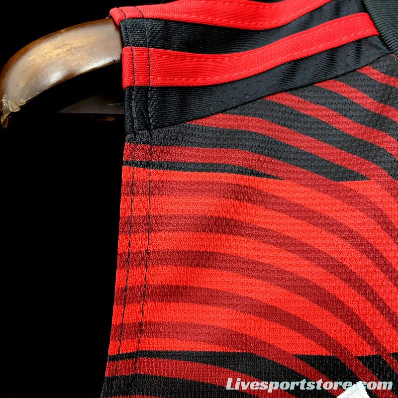 22/23 Flamengo Home Vest  Soccer Jersey