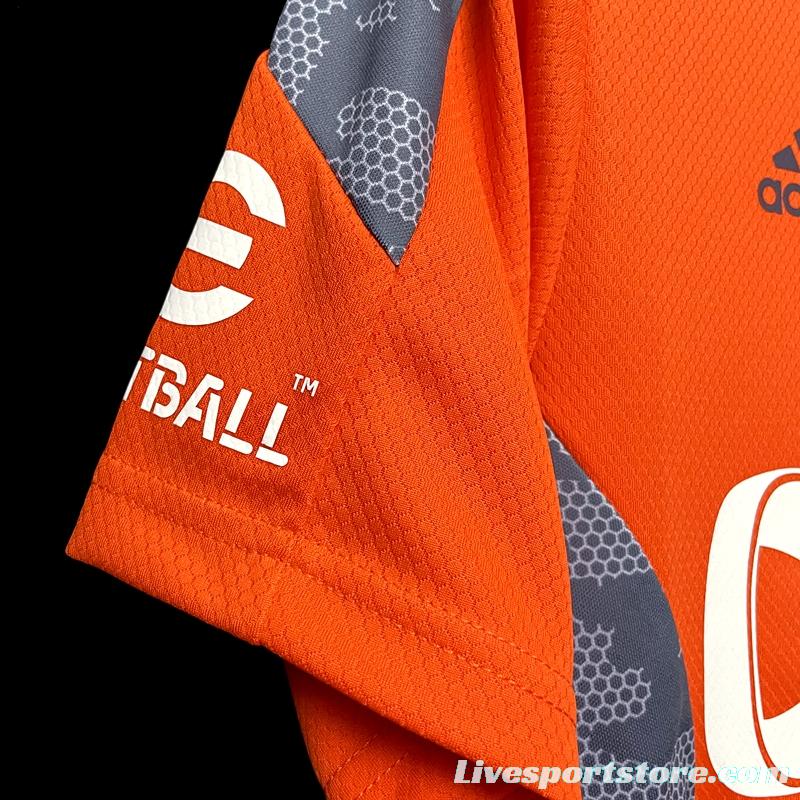 22/23 Chile Universidad De Goalkeeper Orange Jersey