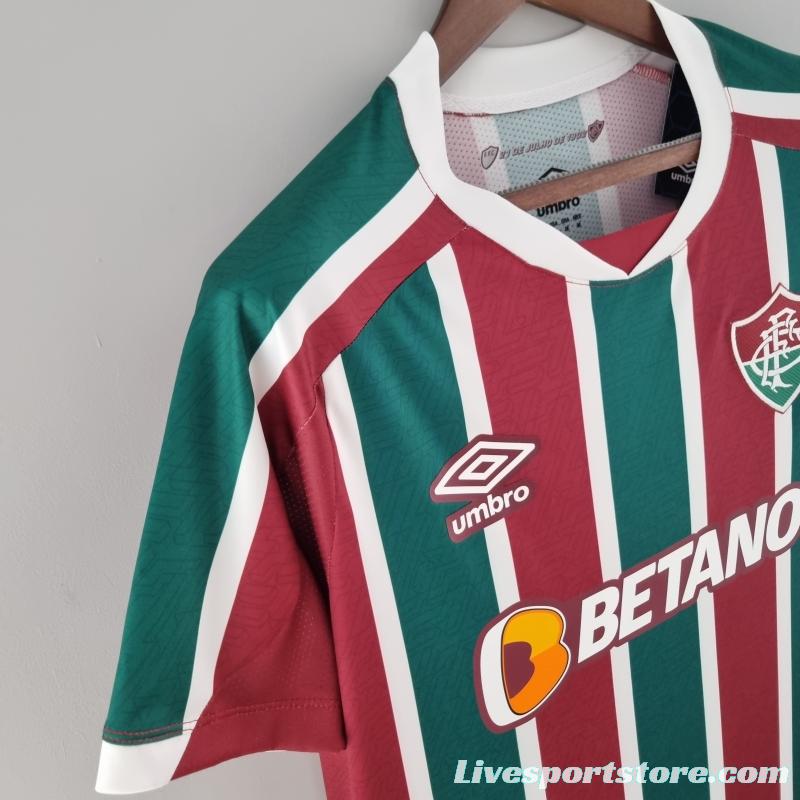 22/23 Fluminense Home  Soccer Jersey