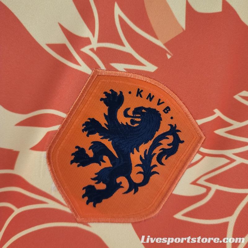 2022 Netherlands Training Jersey Orange