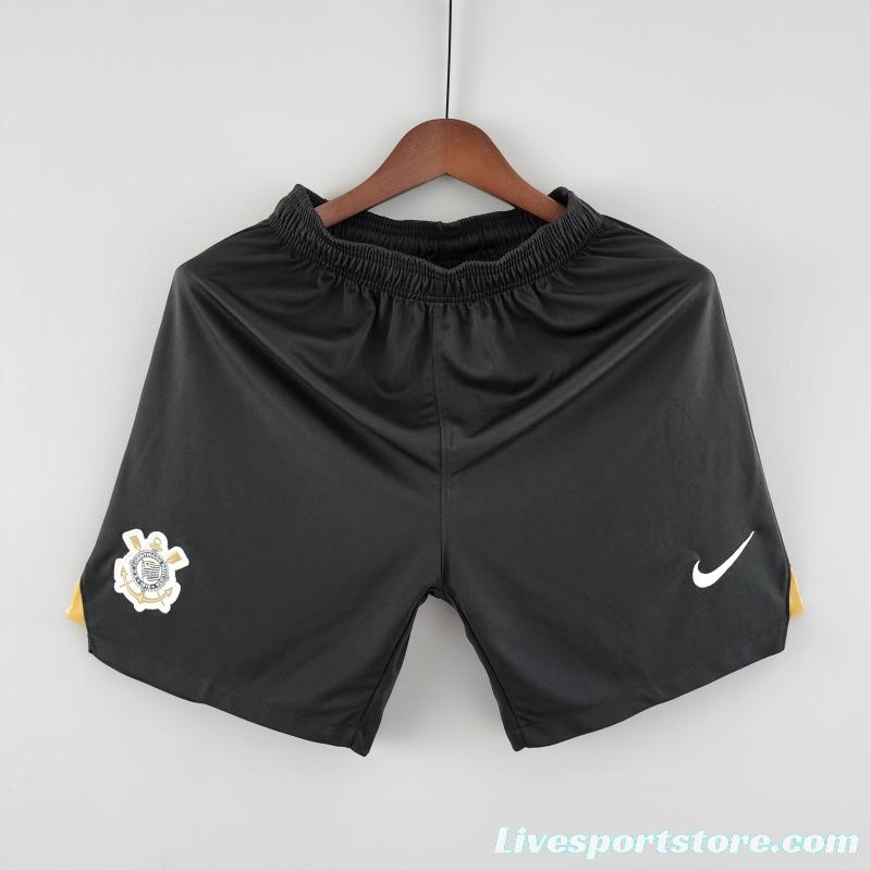 22/23 Corinthians Home Shorts  Soccer Jersey