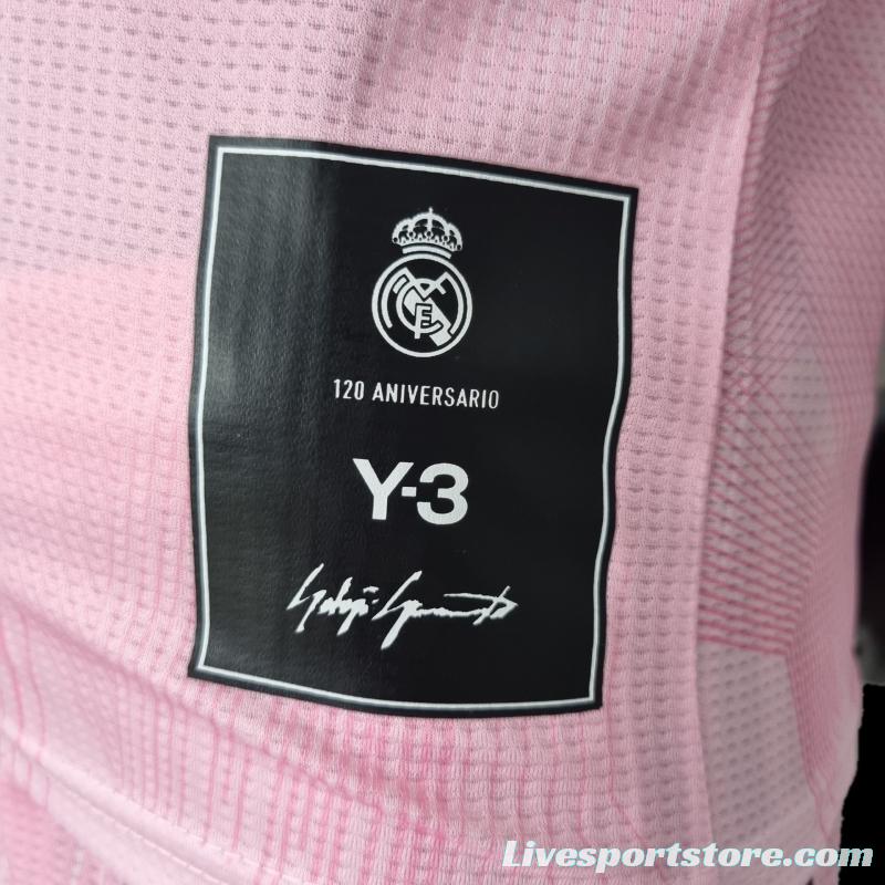 22/23 Real Madrid Y3 Kids Pink  16-28