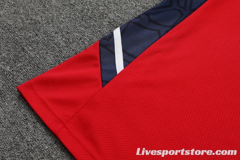 22/23 Arsenal Red Pre-match Training Jersey Vest