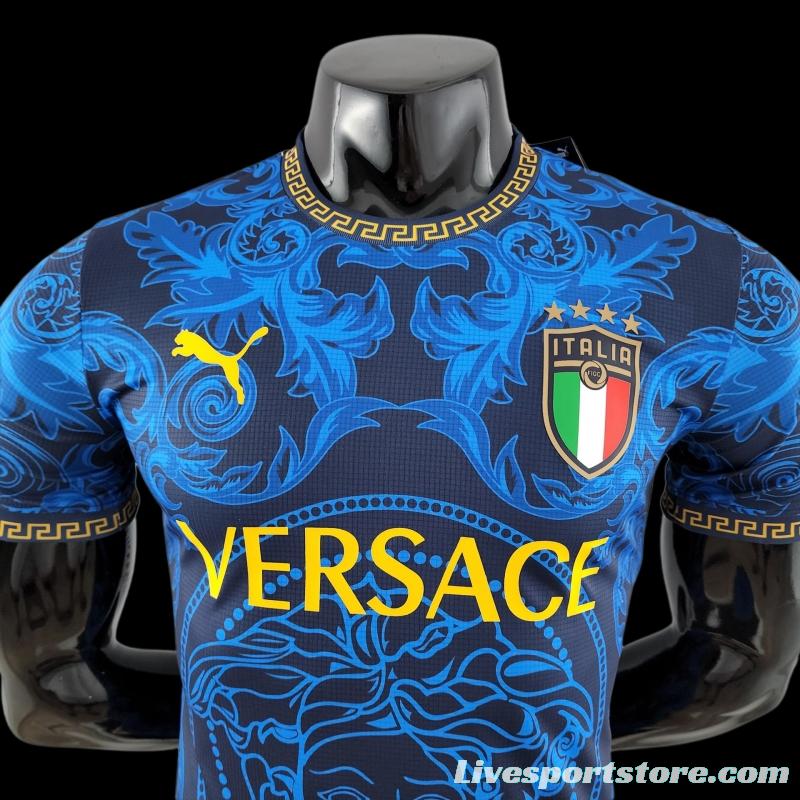 Player Version 2022 Italy X Versace Blue