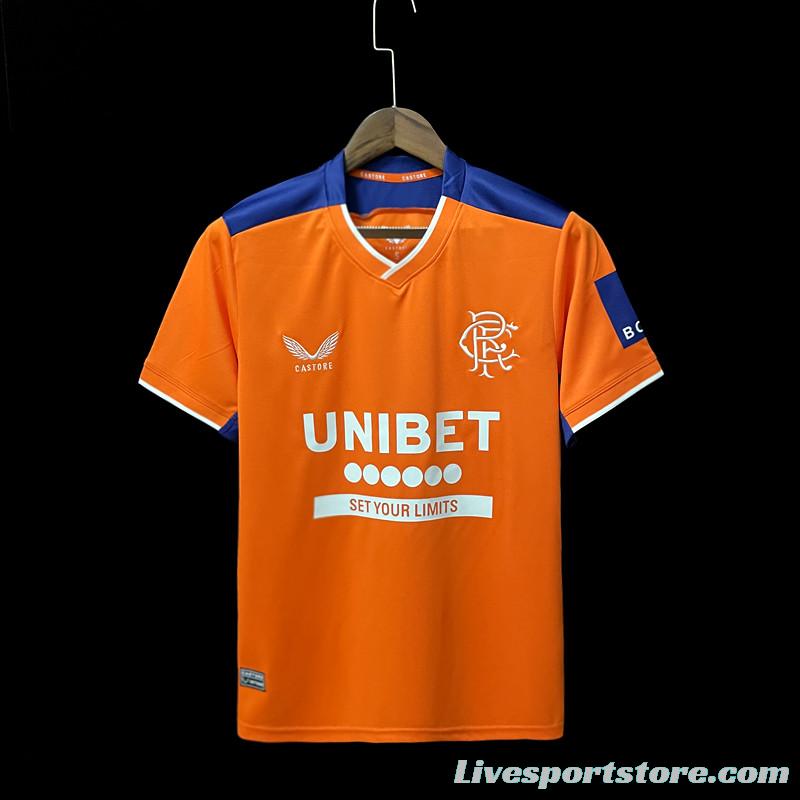 22/23 Rangers 2nd Away Soccer Jersey