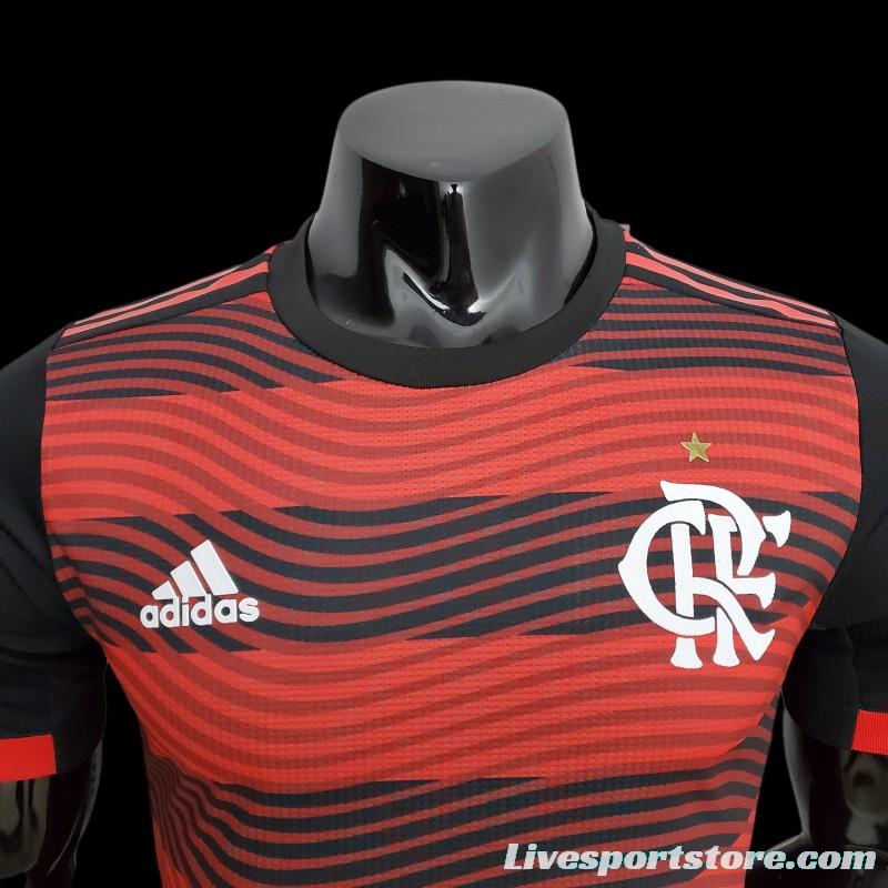 Player Version 22/23 Flamengo Home Soccer Jersey