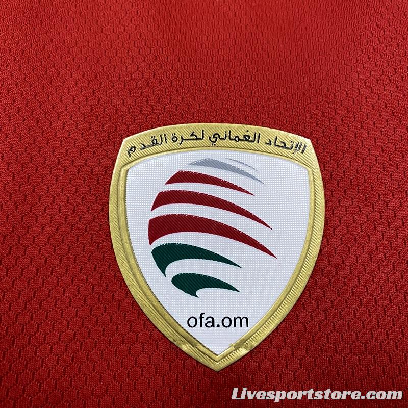 2022 Oman Home Soccer Jersey