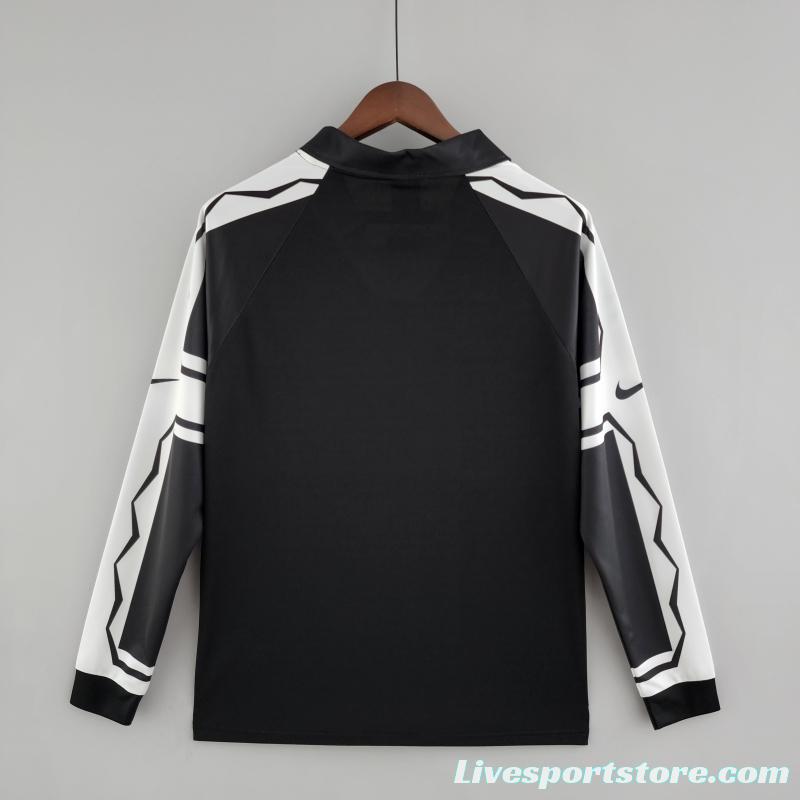 Retro 1995 Long Sleeve Colo Colo Away Soccer Jersey