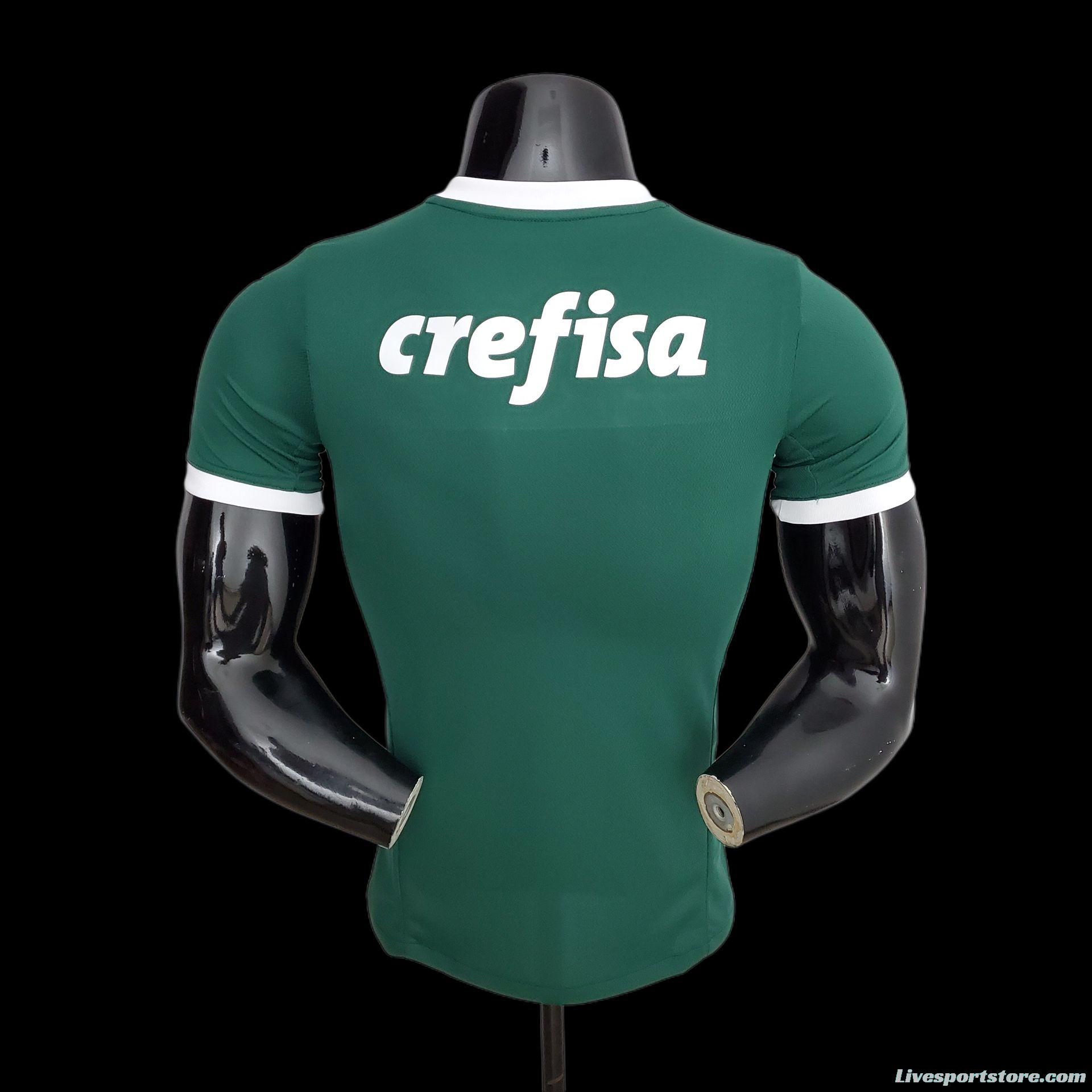 Player Version 22/23 Palmeiras Home Soccer Jersey