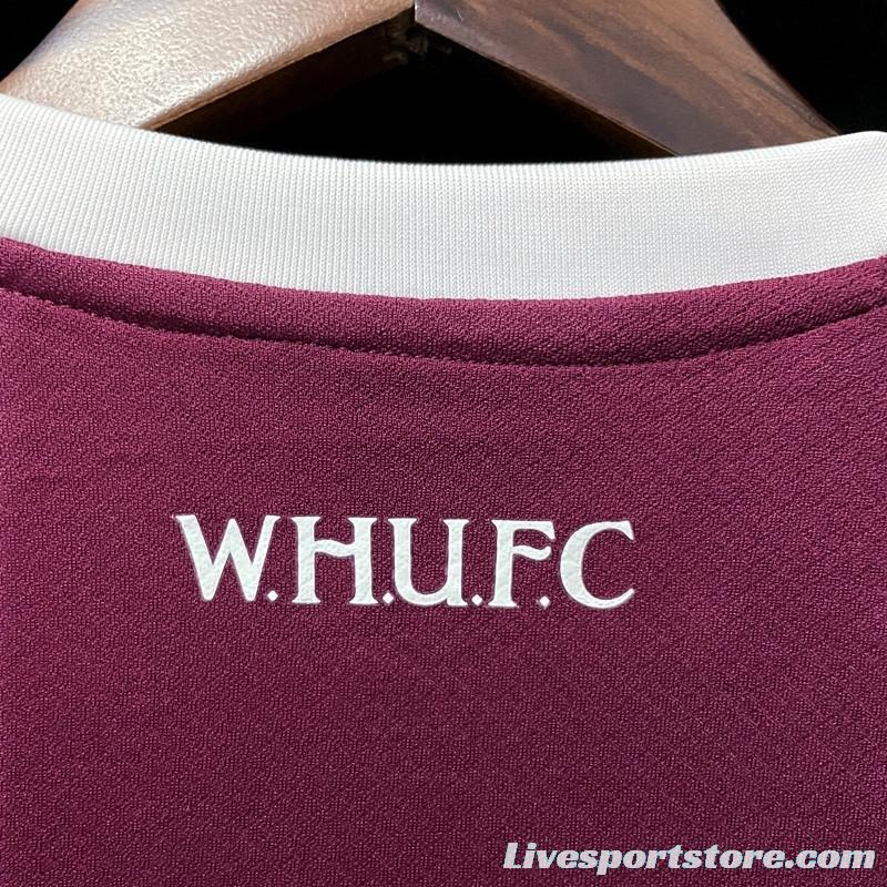 22/23 West Ham Home Soccer Jersey