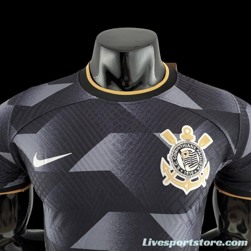 Player Version 2022 Corinthians Away Soccer Jersey