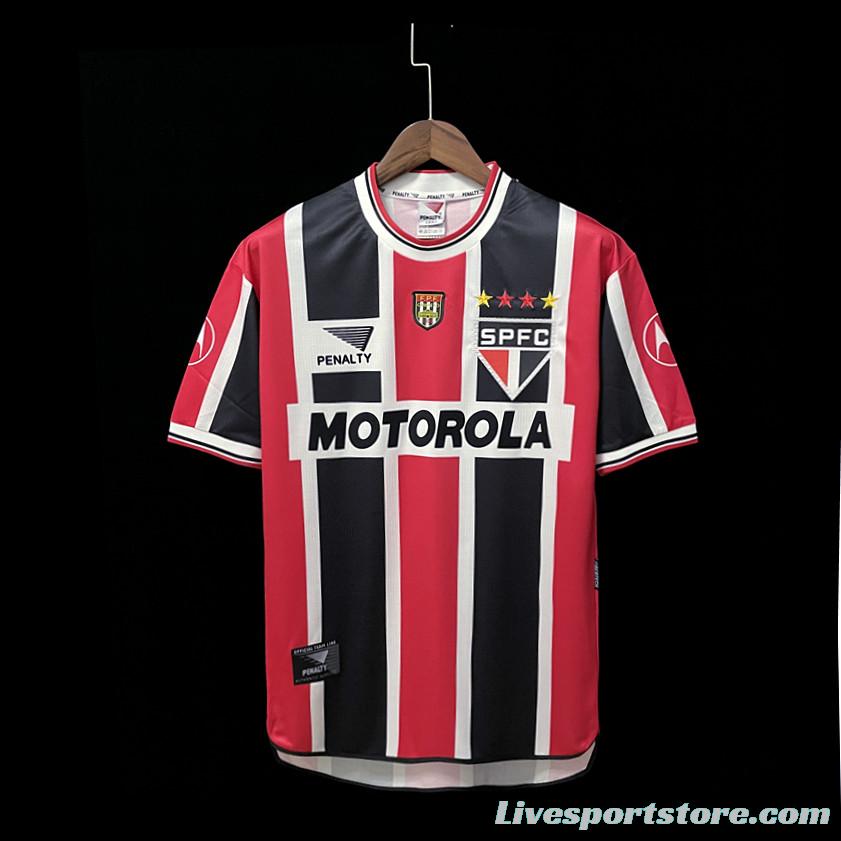 Retro 2000 Sao Paulo Away Soccer Jersey