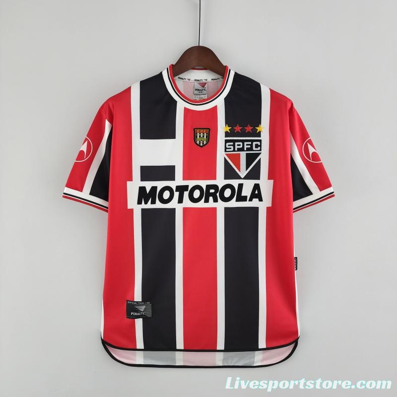 Retro Sao Paulo 2000 Away Soccer Jersey