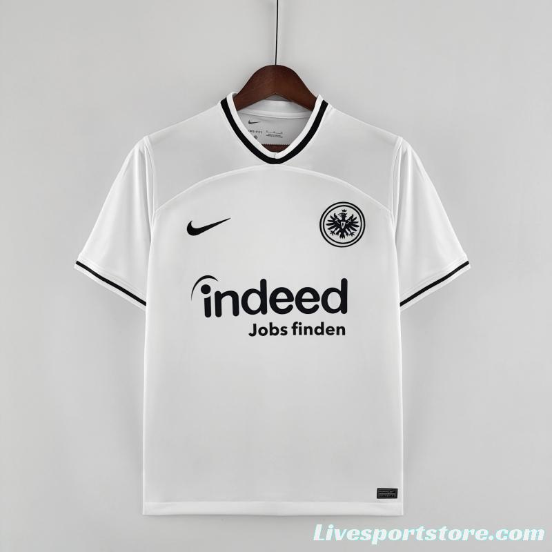 22/23 Eintracht Frankfurt Home Soccer Jersey