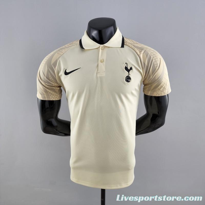 22/23 POLO Tottenham Hotspur Beige Jersey