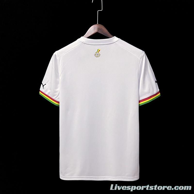 2022 Ghana Home Soccer Jersey