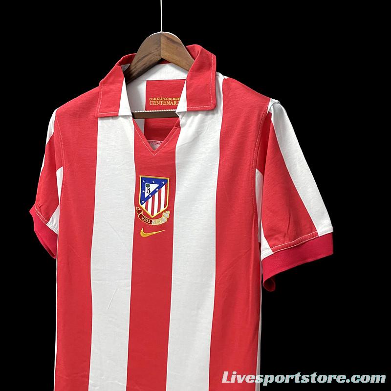 Retro 1903-2003 Atletico Madrid Centennial Edition