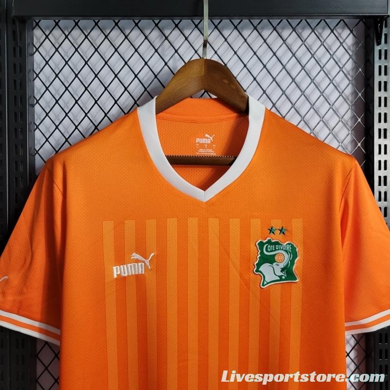 22/23 Ivory Coast Home Soccer Jersey