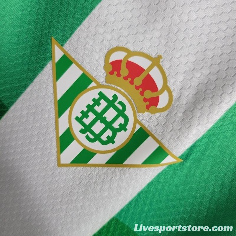 22/23 Real Betis Home Soccer Jersey