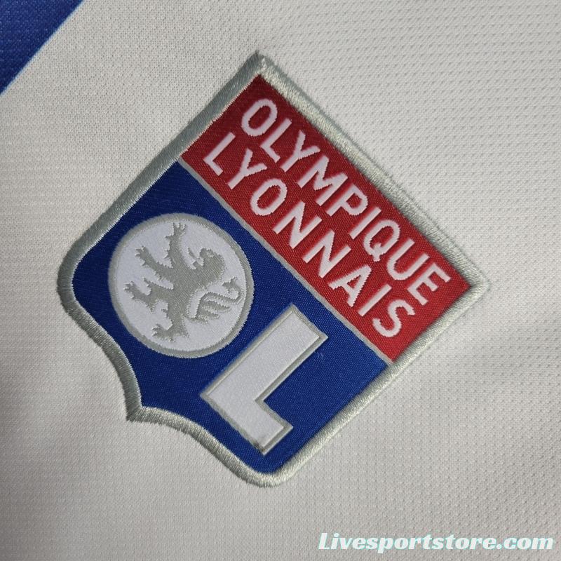 22/23 Olympique Lyonnais Home Soccer Jersey