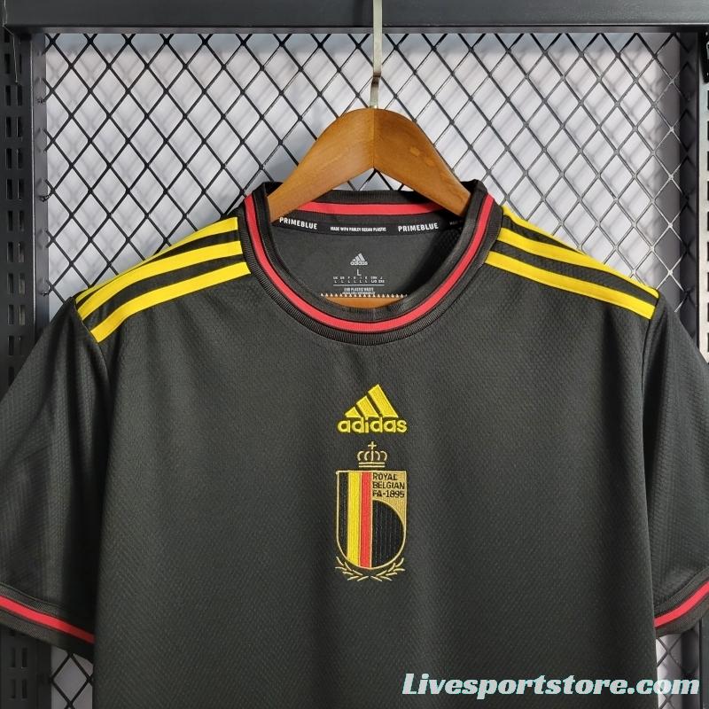 2022 Belgium Away Soccer Jersey